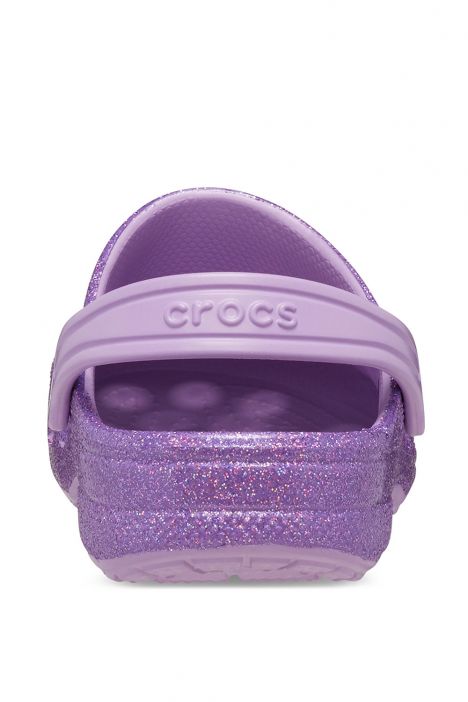 Crocs 207015 Baya Glitter Kız Çocuk Sandalet 28-34 5PR-Mor/Orchid