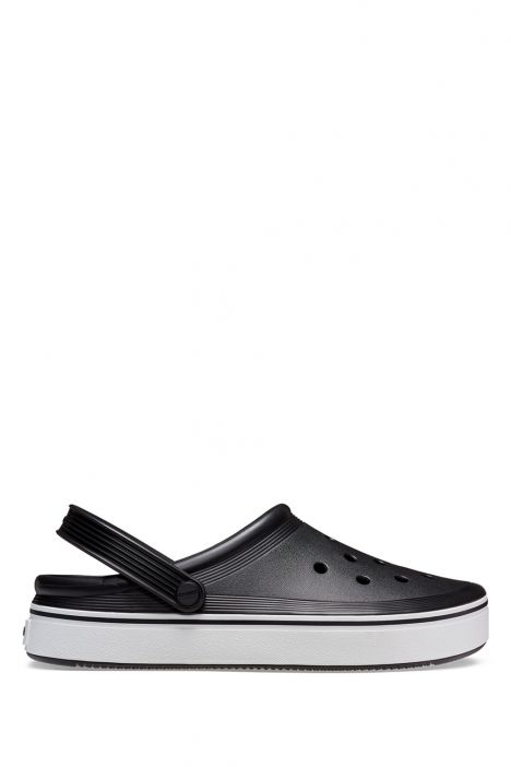 Crocs 208371 Off Court Clog Unisex Sandalet 36-46 001 Black - Siyah