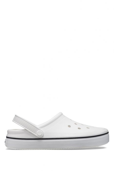Crocs 208371 Off Court Clog Unisex Sandalet 36-46 100 White - Beyaz