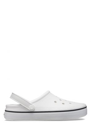Crocs 208371 Off Court Clog Unisex Sandalet 36-46 100 White - Beyaz