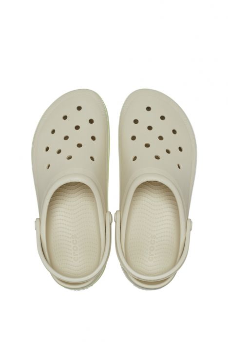 Crocs 208371 Off Court Clog Unisex Sandalet 36-46 2Y2-Krem/Bone