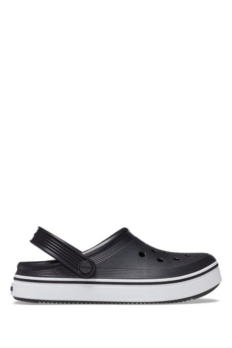 Crocs 208477 Off Court Clog Unisex Çocuk Sandalet 28-34 001 Black - Siyah