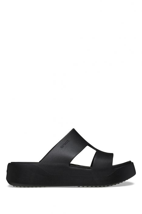 Crocs 209409 Getaway Platform H-Strap Kadın Terlik 36-39 001 Black - Siyah