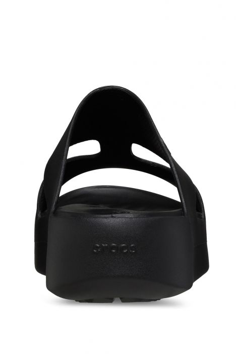 Crocs 209409 Getaway Platform H-Strap Kadın Terlik 36-39 001 Black - Siyah