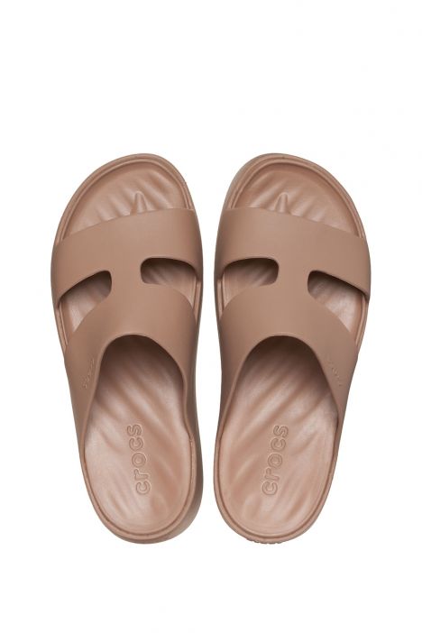 Crocs 209409 Getaway Platform H-Strap Kadın Terlik 36-39 2Q9-Kahve/Latte