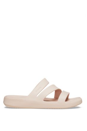Crocs 209587 Gateway Strappy Kadın Terlik 36-39 6UR-Pembe/Quartz