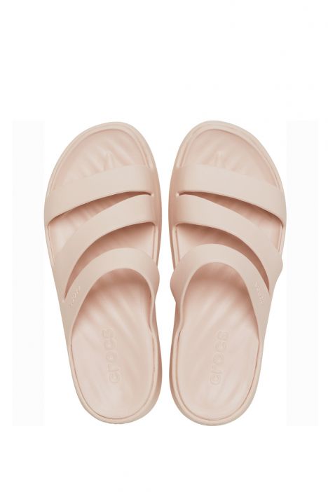 Crocs 209587 Gateway Strappy Kadın Terlik 36-39 6UR-Pembe/Quartz