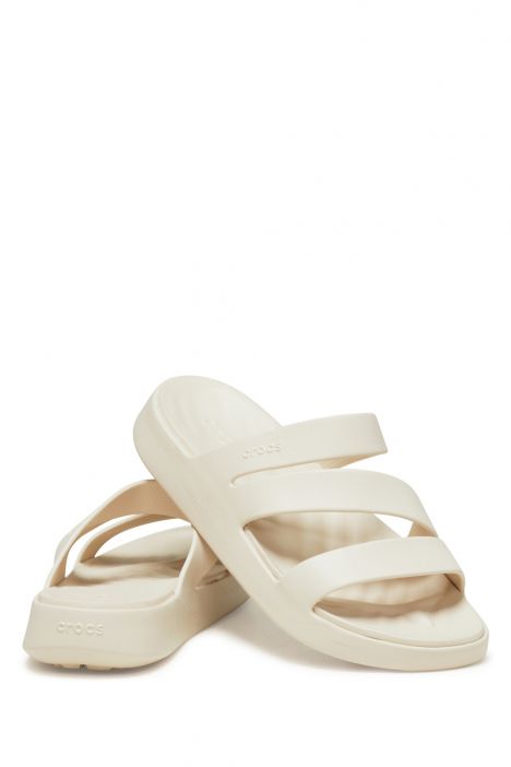 Crocs 209587 Gateway Strappy Kadın Terlik 36-39 160-Stucco