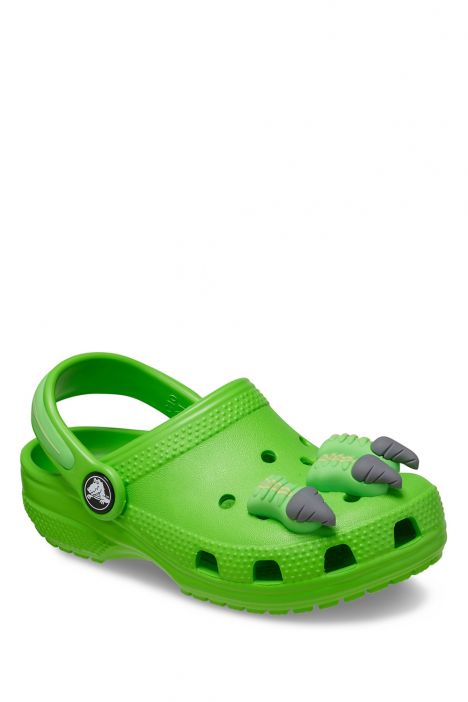 Crocs 209700 Classic I AM Dinosaur Erkek Çocuk Sandalet 23-27 3WA-Dinazor/Green Slime