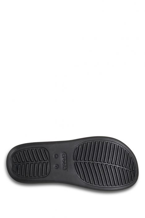 Crocs 210834 Gateway Platform Toe Loop Kadın Terlik 36-39 001 Black - Siyah