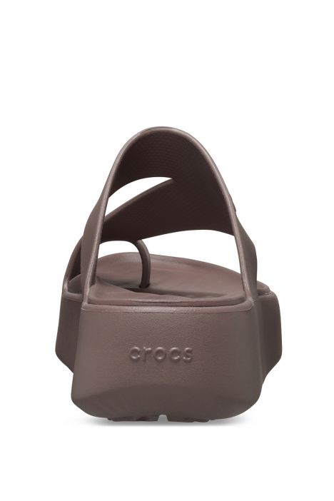 Crocs 210834 Gateway Platform Toe Loop Kadın Terlik 36-39 0LF-Kahve/Truffle