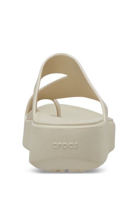 Crocs 210834 Gateway Platform Toe Loop Kadın Terlik 36-39 0LH-Kum/Sandstone