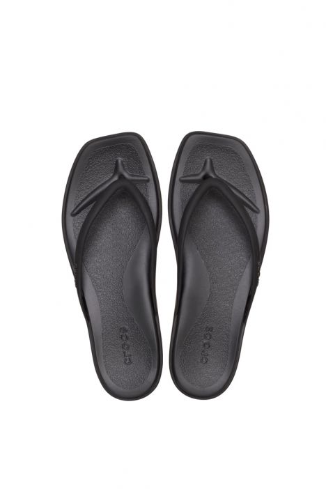 Crocs 211435 Miami Flip Kadın Parmak Arası Terlik 36-40 001 Black - Siyah