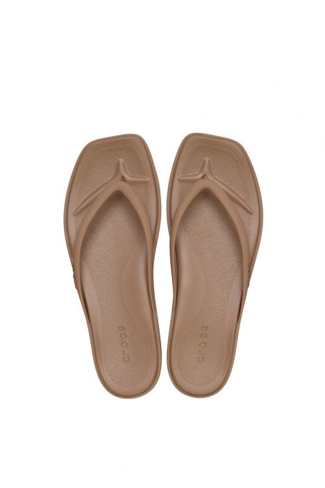 Crocs 211435 Miami Flip Kadın Parmak Arası Terlik 36-40 2JJ-Milk Chocolate