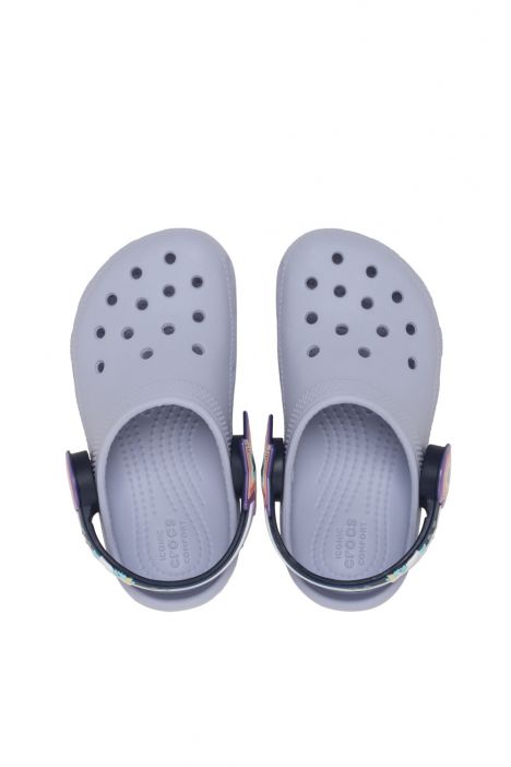 Crocs 211892 C Imagination LightsBkstrpCgT Unisex Çocuk Işıklı Sandalet 22-28 5BO-Frosted Grape