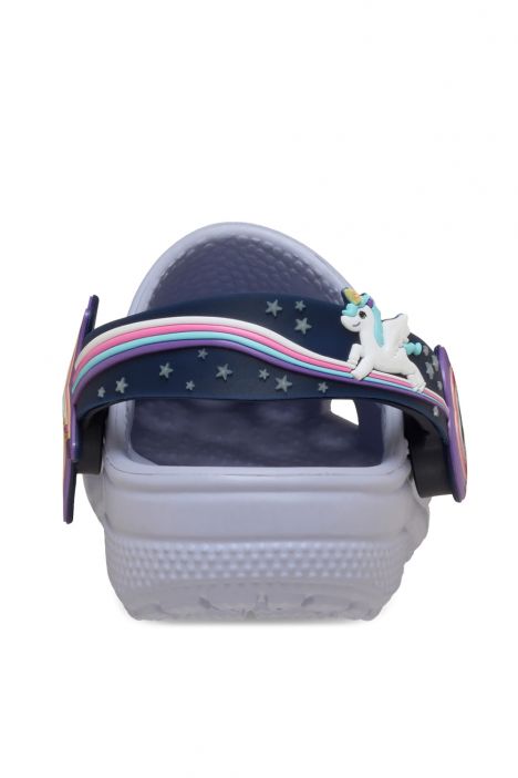 Crocs 211892 C Imagination LightsBkstrpCgT Unisex Çocuk Işıklı Sandalet 22-28 5BO-Frosted Grape
