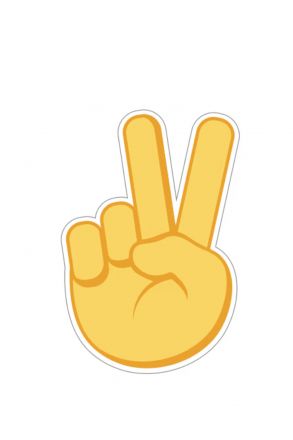Crocs Jibbitz Terlik Süsü Peace Hand Sign - 10007207