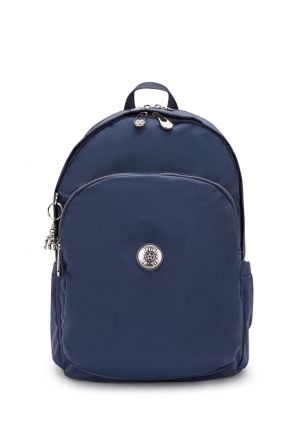 Kipling DELIA M Büyük Boy Sırt Çantası 41x33x21.5 cm Endless Blue