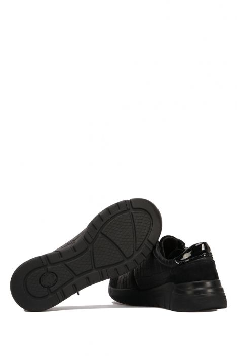 Daisy 17 Ac-Kifidis Kadın Ayakkabı 36-40 Siyah - Black 1038/Grey Rino/908