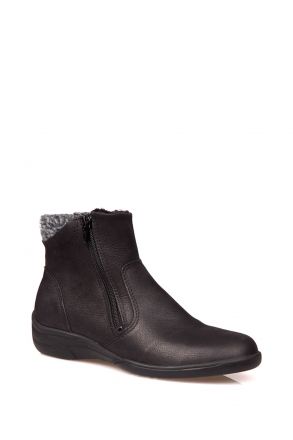 Dora 80 Ac-Kifidis Kadın Bot 35-41 Siyah / Black