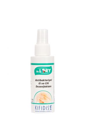 Dr. Lory Antibakteriyel El Ve Cilt Dezenfektanı 100 ML Sprey Kapak STD