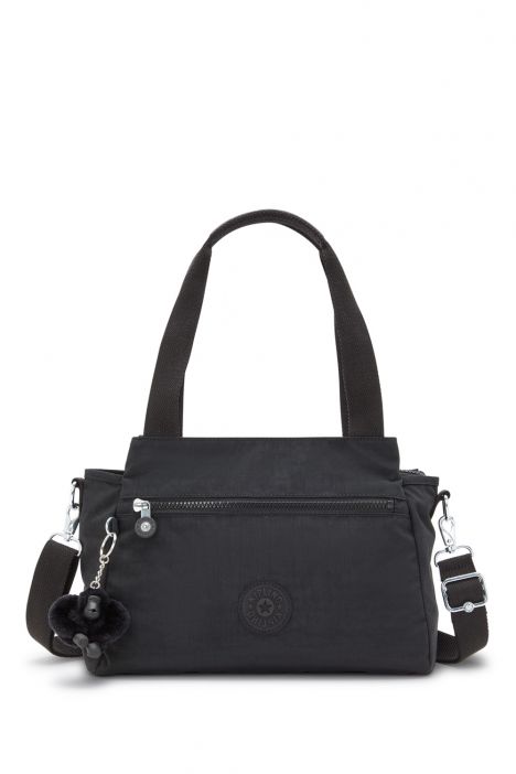 Kipling ELYSIA Orta Boy Omuz Çantası 23x29.5x12.5 cm Black Noir