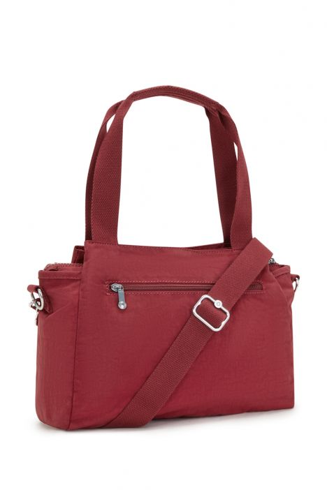 Kipling ELYSIA Orta Boy Omuz Çantası 23x29.5x12.5 cm Funky Red