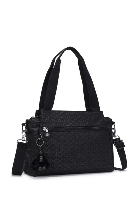 Kipling ELYSIA Orta Boy Omuz Çantası 23x29.5x12.5 cm Signature Emb