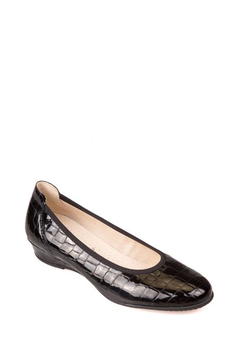 Ella 06 Ac-Kifidis Kadın Ayakkabı 35-41 Siyah Krokodil / Black Croco