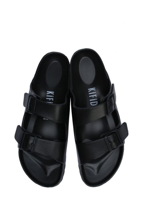 FA21 Kifidis Aqua Çift Bant Kadın Deniz Terliği 36-40 Siyah / Black