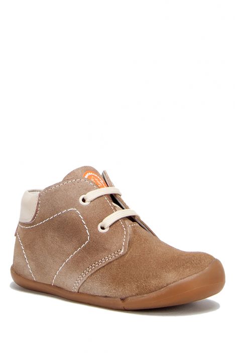 FK11 Kifidis-Kids İlk Adım Unisex Çocuk Nubuk Ayakkabı20-25 Kum Süet