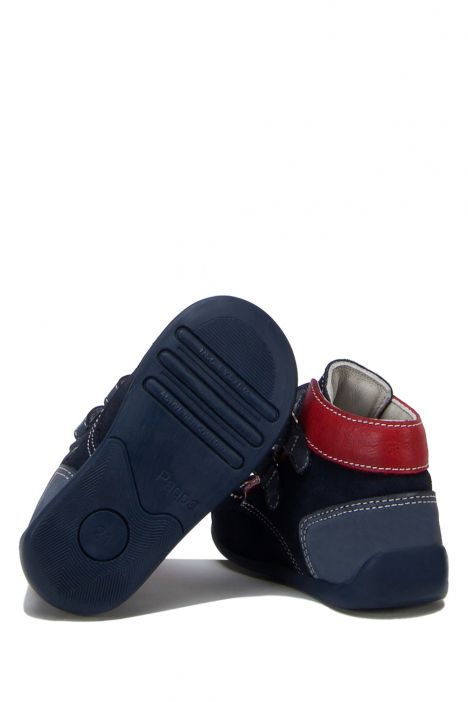 FK24 Kifidis-Kids İlk Adım Unisex Çocuk Deri Ayakkabı 20-23 Lacivert Süet / Navy Blue Suede
