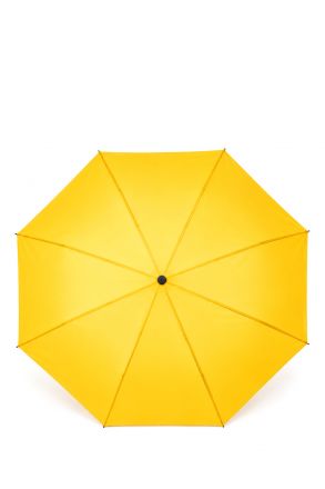 FLA-919/T Ferre Desenli Otomatik Mekanizmalı Kısa Şemsiye Sarı/Yellow