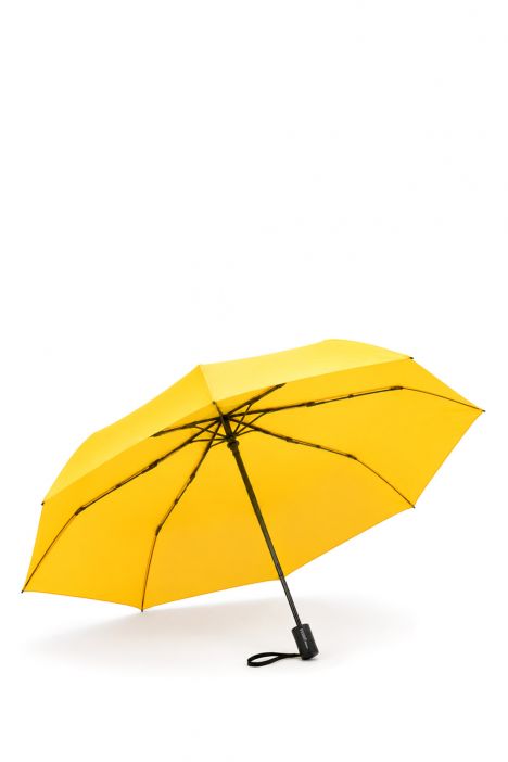 FLA-919/T Ferre Desenli Otomatik Mekanizmalı Kısa Şemsiye Sarı/Yellow