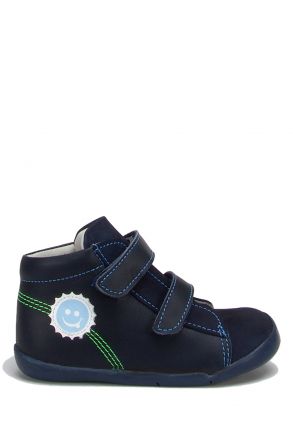 FP20 Kifidis Paplus İlk Adım Erkek Çocuk Nubuk Ayakkabı 20-25 Lacivert Süet / Navy Blue Suede