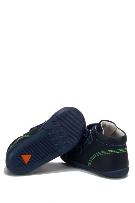 FP20 Kifidis Paplus İlk Adım Erkek Çocuk Nubuk Ayakkabı 20-25 Lacivert Süet / Navy Blue Suede