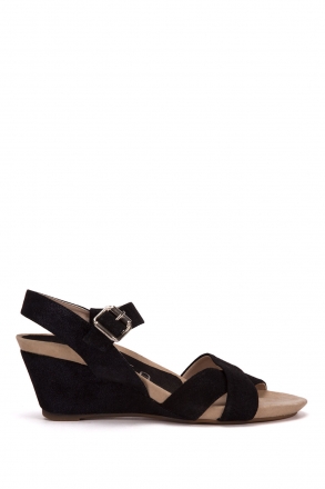 FRANSIN-MS Unisa Kadın Sandalet 36-41 Siyah / Nero
