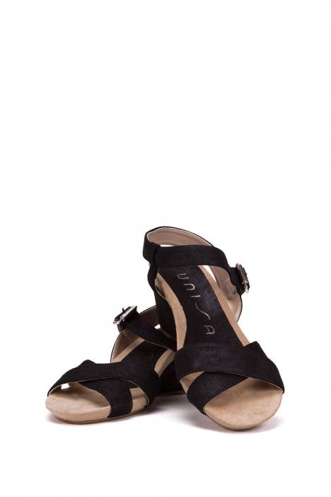 FRANSIN-MS Unisa Kadın Sandalet 36-41 Siyah / Nero