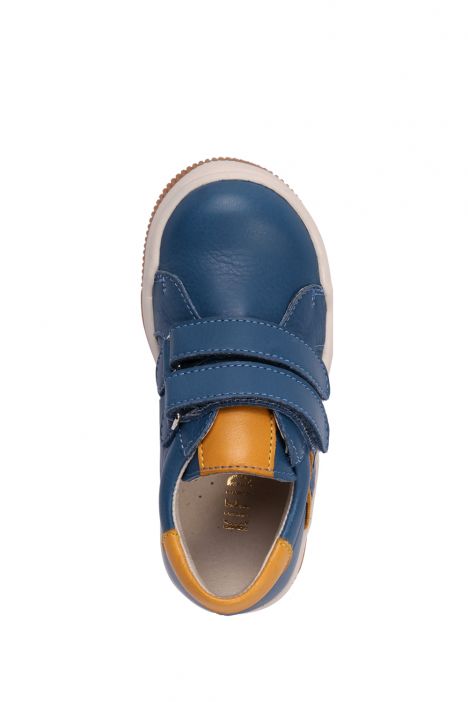 GA22016 Kifidis-Kids Unisex Çocuk Deri Spor Ayakkabı 21-30 Kot Deri