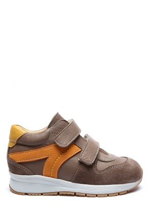 GA23004 Kifidis-Kids Erkek Çocuk Spor Ayakkabı 25-30 Kum Deri
