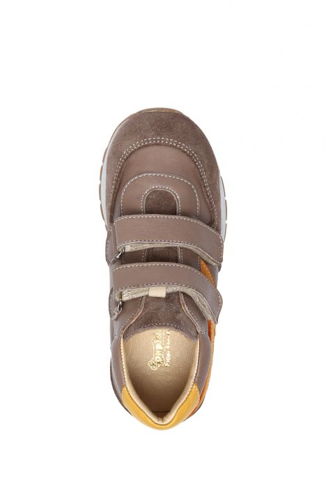GA23004 Kifidis-Kids Erkek Çocuk Spor Ayakkabı 25-30 Kum Deri