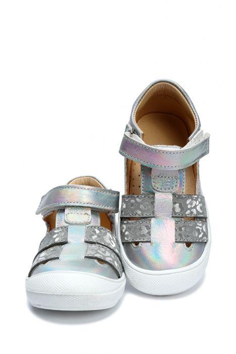 GA23035 Kifidis Paplus İlk Adım Unisex Çocuk Deri Ayakkabı 19-25 Lame Deri