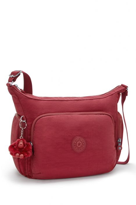 Kipling GABB Orta Boy Omuz Çantası 30x35.5x18.5 cm Funky Red