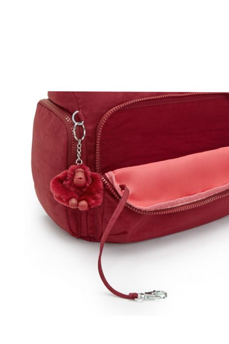 Kipling GABB Orta Boy Omuz Çantası 30x35.5x18.5 cm Funky Red