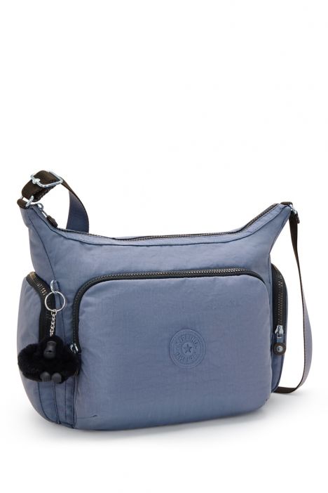 Kipling GABB Orta Boy Omuz Çantası 30x35.5x18.5 cm Blue Lover