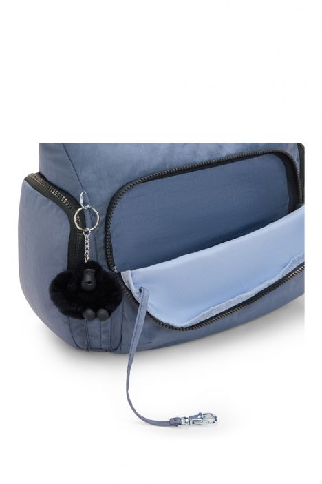 Kipling GABB Orta Boy Omuz Çantası 30x35.5x18.5 cm Blue Lover