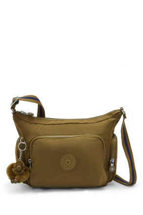 Kipling GABB Orta Boy Omuz Çantası 30x35.5x18.5 cm Dry Laurel