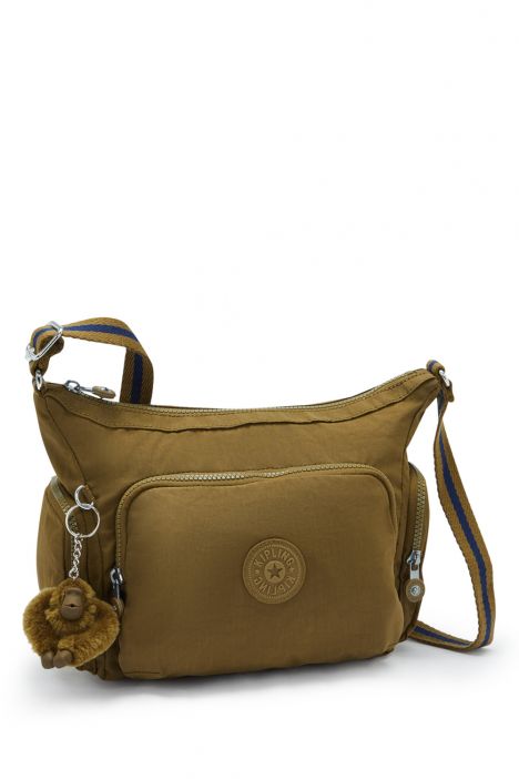 Kipling GABB Orta Boy Omuz Çantası 30x35.5x18.5 cm Dry Laurel