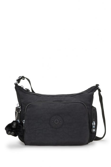Kipling GABB S Küçük Boy Omuz Çantası 22x31x14.5 cm Black Noir