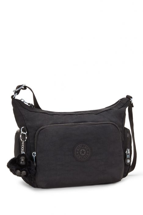 Kipling GABB S Küçük Boy Omuz Çantası 22x31x14.5 cm Black Noir